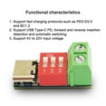 thumbnail image 4 of 6PCS Type-C PD QC Trigger 5V-20V DC Adjustable Voltage Power Module Dial Adjustment Voltage Fast Charging Decoy Module, 4 of 10