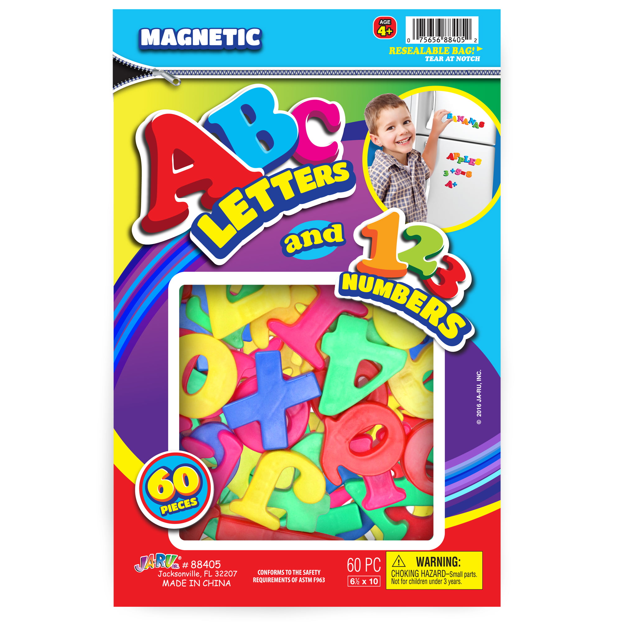Ja Ru Magnetic Abc Letters And 123 Numbers Brickseek