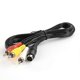 thumbnail image 3 of 9 Pins Av Cable Composite Stereo Video Audio Cord Lead For Sega Genesis/md 2 3-hy, 3 of 4