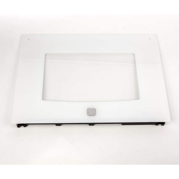 Electrolux Genuine OEM 318403502 Range Outer Door Glass Assembly - (White)