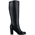 thumbnail image 2 of Style & Co. Womens Addyypwc Faux Leather Wide Calf Knee-High Boots, 2 of 3