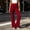 Wine, variant on LVHAOGJOB Womens Yoga Pants Elastic Waisted Leggings Full Length Stretchy Gym with Pockets Pants for Juniors Solid