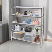 5 Tier Adjustable Shelf Storage, Stainless Steel Heavy Duty Shelving Stainless Steel Shelving