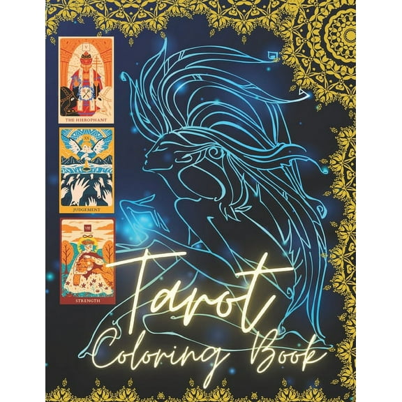 Tarot Coloring Book, (Paperback)
