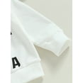 thumbnail image 7 of Bagilaanoe Toddler Baby Girl Boy Casual Sweatshirt Long Sleeve Letter Print Pullover 6M 12M 18M 24M 3T 4T Kids Fall Loose Tee Tops, 7 of 7