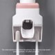 thumbnail image 3 of Automatic Toothpaste Squeezer Wall Mounted Punch-Free Toothbrush Storage Rack Toothbrush Holder Squeezer, 3 of 5