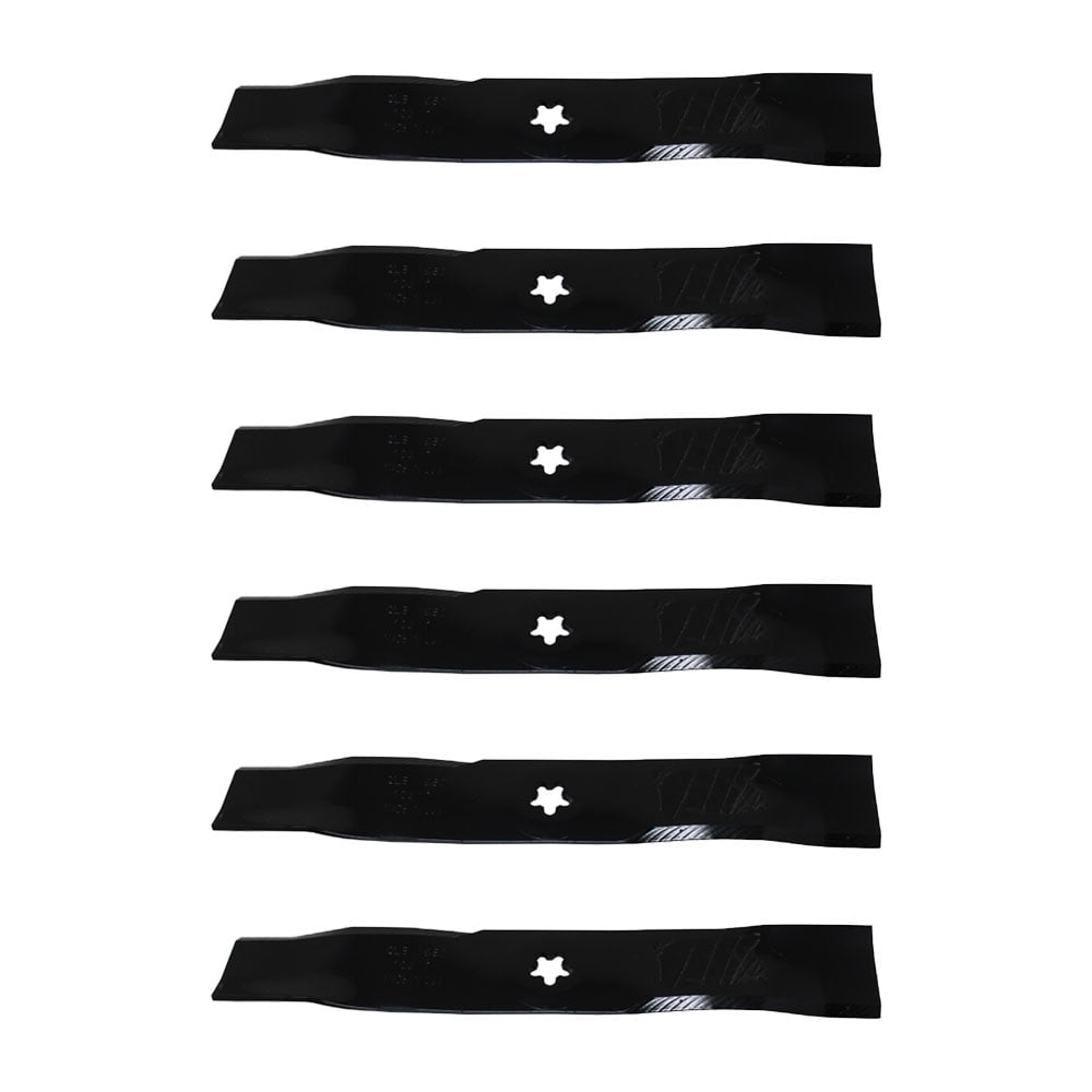 6-Pack 54" Deck Mower Blades For Cub Cadet RZT XT1 XT2 GX54 GT54 – 742-05056A Replacement
