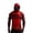 Red, variant on Summer UPF 50+ Sun Protection Camo Shirts for Men Long Sleeve Hooded with Mask Hiking Fishing Performance T-Shirts Light Breathable Tops Fishing Clothes, Red 3XL
