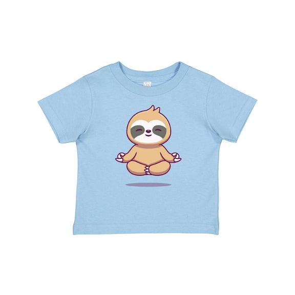 Inktastic Meditating Sloth Boys or Girls Baby T-Shirt