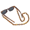 thumbnail image 2 of BEMS-Cadena de gafas de color Carey, gafas de concha de tortuga antideslizantes, 2 of 6