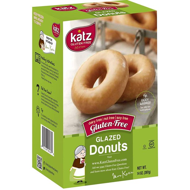 Katz Gluten Free Dairy Free Nut Free Soy Free Kosher Glazed Donuts 14oz 6 Ct Box Frozen Walmart Com Katz Gluten Free Dairy Free Nut Free Soy Free Kosher Glazed Donuts 14oz 6 Ct Box Frozen Walmart Com