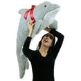 thumbnail image 5 of American Made Giant Stuffed Dolphin 46 Inch Soft Plush Made in USA, 5 of 8