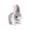 Gray White, variant on Electric Rabbit Toys Plush Toy Educational Stuffed Animal for Party Favor