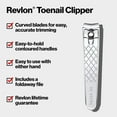 thumbnail image 4 of Revlon Toenail Clipper, 1 ea (Pack of 2), 4 of 5