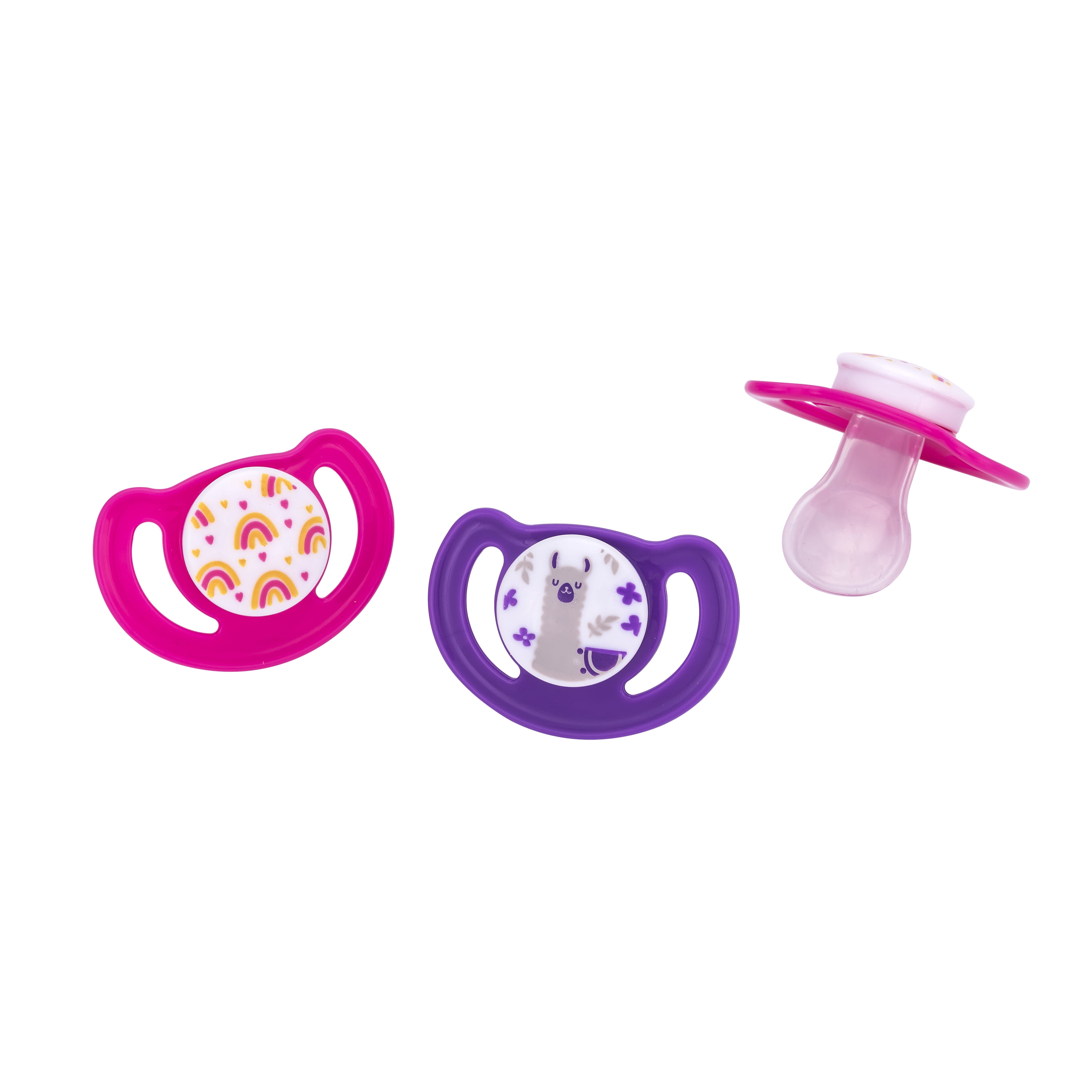 Parent's Choice Silicone Orthodontic Vent Toddler Pacifiers, 18+ Months, 2 Pack