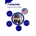 thumbnail image 3 of FlexaMed Left Side Inguinal Hernia Groin Belt with Compression Pad Beige Large, 3 of 5