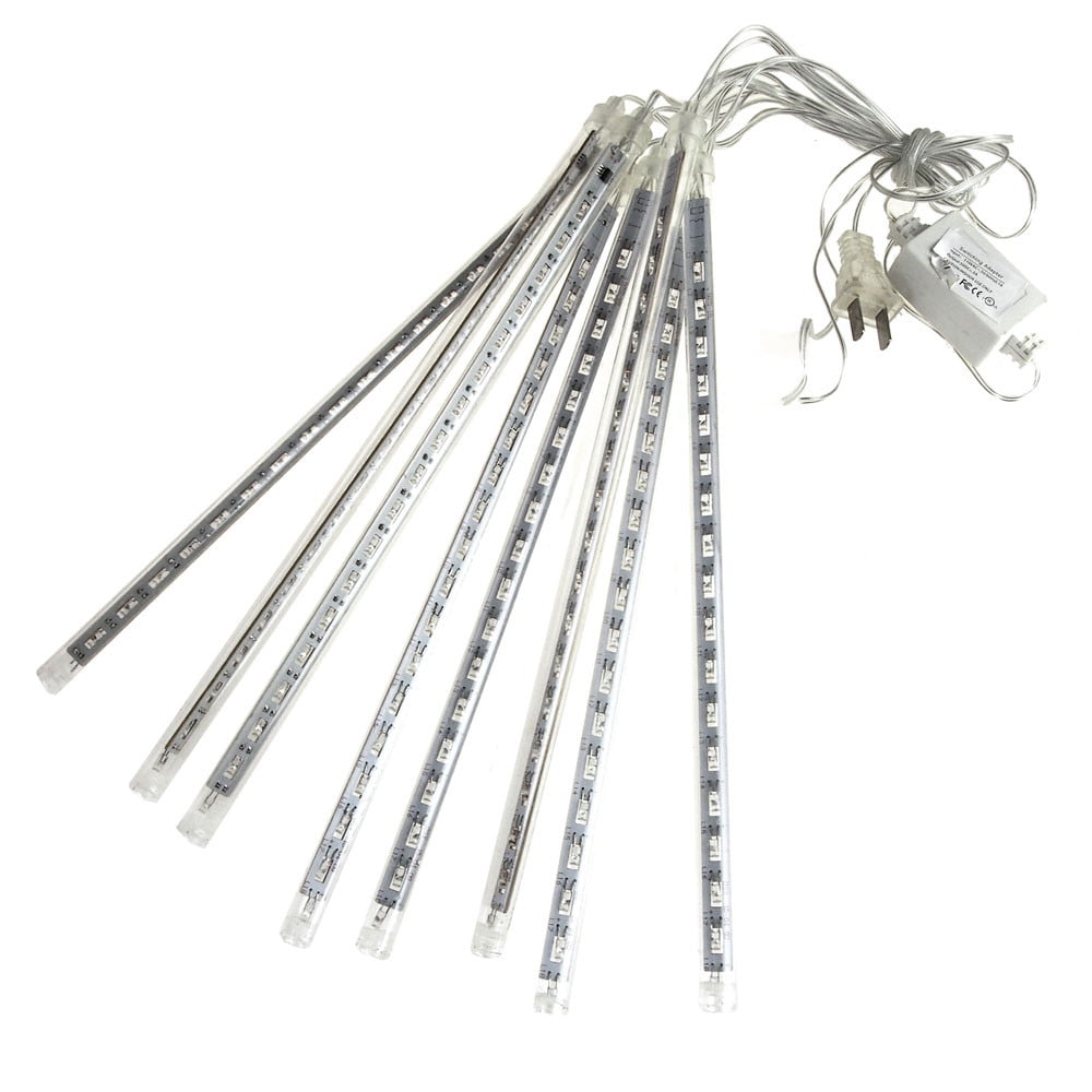 LED Light Sticks, White, 12Inch, 8Piece Set