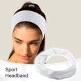 thumbnail image 2 of Diademas Deportivas Unique Bargains 3 uds Blanco 25x7,5cm, 2 of 7