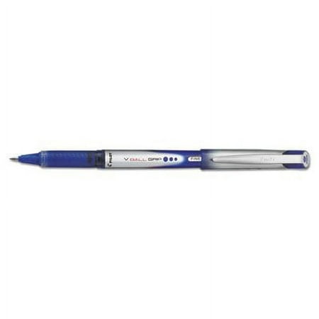 Pilot Vball Grip Liquid Ink Roller Ball Pen Blue Ink Fine Point, 3-DOZEN(35571)