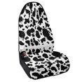 thumbnail image 2 of Chririnla Car Seat Towel Cover Machine Washable, Compatible with Bucket Seat Van, Terry Cloth Car Seat Cover Fit for Vehicle Trucks(Cow Ink Splash Print 1 Pack), 2 of 4