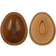 thumbnail image 1 of ckepdyeh - Paquete de 2 moldes de chocolate con forma de huevo de Pascua, molde de silicona para huevos, moldes de chocolate de Pascua con forma de huevo, molde antiadherente para huevos, 1 of 7