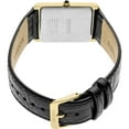 thumbnail image 3 of Seiko SWR052P1 Men's Essentials Yellow Gold Case Black Strap Watch, 3 of 3