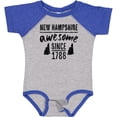thumbnail image 3 of Inktastic New Hampshire Awesome Since 1788 Boys or Girls Baby Bodysuit, 3 of 5