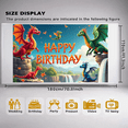 thumbnail image 4 of Colorful Design Banner Fantasy Dragons Decorative Art for Kids Party Celebration Indoor Decoration, 4 of 9