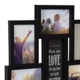 thumbnail image 5 of DesignOvation Ana Eight Opening Expression Black Collage Picture Frame, 5 of 5