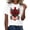 White, variant on Plus Size Graphic Tees for Women Causal St George's Day Letter Printed Loose Fit Summer Tshirts Crew Neck Short Sleeve Tops Blue L