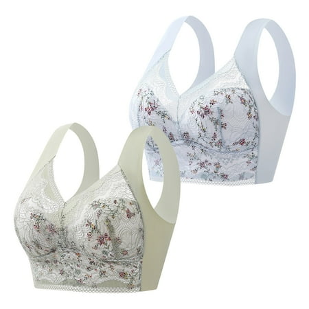 Ramiter Women S Lingerie Underwear Breathable Sports Wearing Women Vest Pad Top Sexy Bra Chest XL Sky Blue
