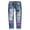X_Blue, variant on Black Jeans Womens Ripped Lightweight Comfortable Casual Jeans Pink S