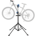 thumbnail image 2 of Yaheetech Folding Adjustable Bike Bicycle/Bike Repair Stand Rack, Black, 2 of 8
