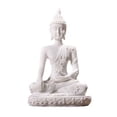thumbnail image 2 of Estatua de Buda de meditación Vintage resina sentado Tailandia Buda estatuilla hecha a mano Tmvgtek Para estrenar, 2 of 8