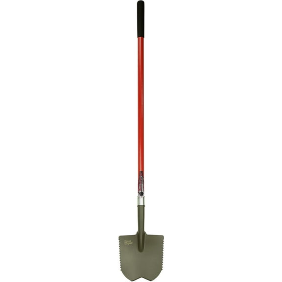 Radius Garden 23011 Root Slayer Caprock Shovel XL, Red