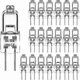 thumbnail image 1 of 20 Pack 10W 12V G4 Halogen Lamps - Warm White, 1 of 5