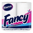 thumbnail image 1 of Papel higiénico Fancy 4 rollos con 300 hojas dobles, 1 of 3