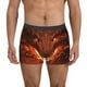 thumbnail image 1 of Balery Magma Fire Black Dragon Calzoncillos bóxer para hombre, ropa interior de algodón suave y transpirable con cinturilla de nailon-Medium, 1 of 5