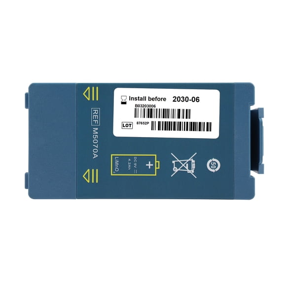 Kingsener M5070A Laptop Battery Replacement for HeartStart FRx OnSite HS1 Home Defibrillator M5066A M5067A M5068A 861304 9V 4.2Ah/37.8WH