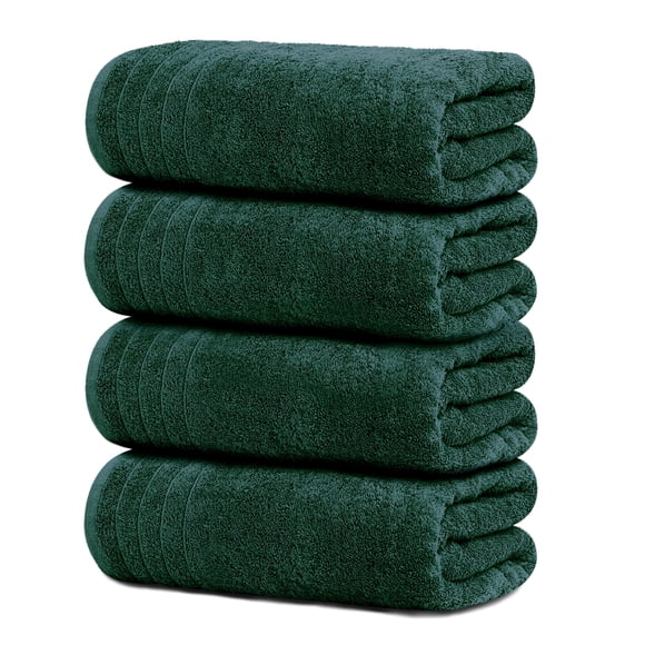 Toallas de baño Tens Toallas extra grandes, 100% algodón, 76 x 152 cm, paquete de 4