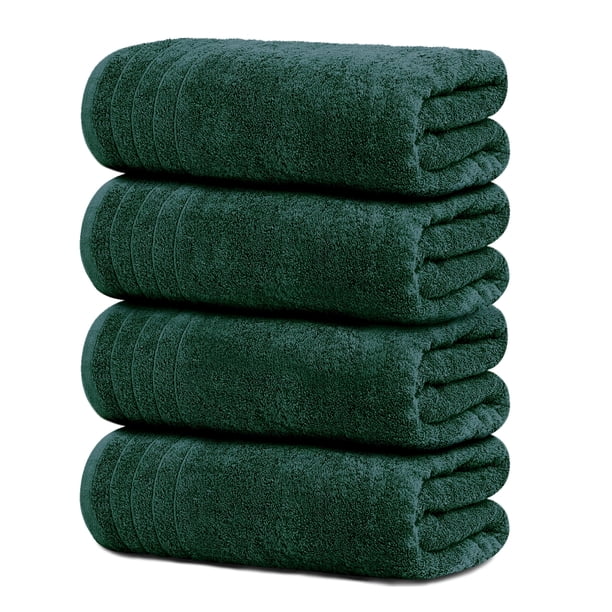 Toallas de baño Tens Toallas extra grandes, 100% algodón, 76 x 152 cm, paquete de 4