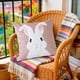 thumbnail image 5 of Uuiauoio Easter Pillow Covers Bunny Throw Pillow Covers 18 x 18 Inch Easter Decoration Rabbit Cushion Case for Bedroom Sofa Couch Easter Holiday Festivals Home Decor, 5 of 6