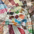 thumbnail image 5 of Ambesonne Colorful Window Valance, Patchwork Retro Style, 54" X 18", Multicolor, 5 of 5