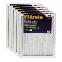 Filtrete Healthy Living Ultra Allergen Reduction Air Filter - Pleated, MPR 1500 - 6-Pack, 20 x 30 x 1