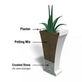 thumbnail image 4 of Mayne Bordeaux 40 in. Polyethylene Planter, 4 of 4