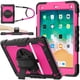 thumbnail image 1 of Funda protectora SEYMAC stock para iPad de 6ª y 5ª generación de 9,7 pulgadas, rosa y negro, 1 of 7