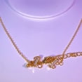 thumbnail image 2 of 2Pcs Layering Necklace Clasp White Gold Plated Multi Strand Triple Double Layered Necklaces Clasps Connectors Separator with Adjustable Chain for Stackable Necklace DIY Jewelry Making, 2 of 9
