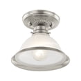 thumbnail image 3 of Livex Lighting - Home Basics - 1 Light Flush Mount in Farmhouse Style - 7.75, 3 of 4