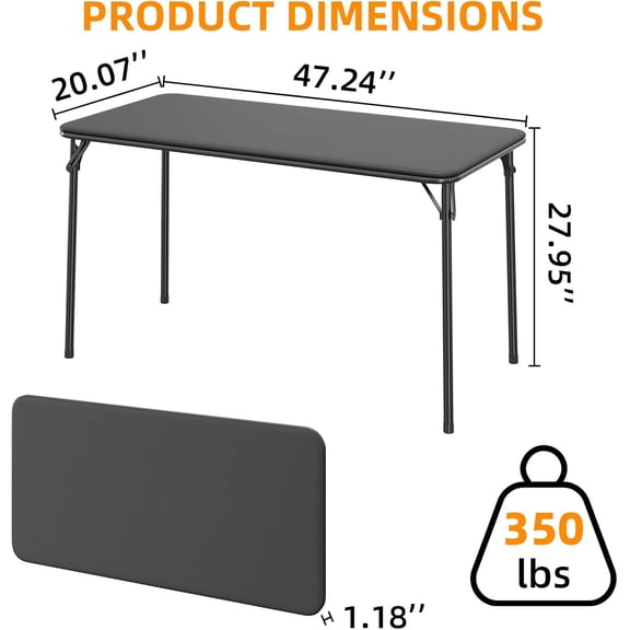4 ft Folding Table