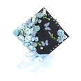 thumbnail image 2 of Adornos para birretes de graduación, accesorios para fiestas y días festivos, cabezas de flores artificiales. Azul, 2 of 9